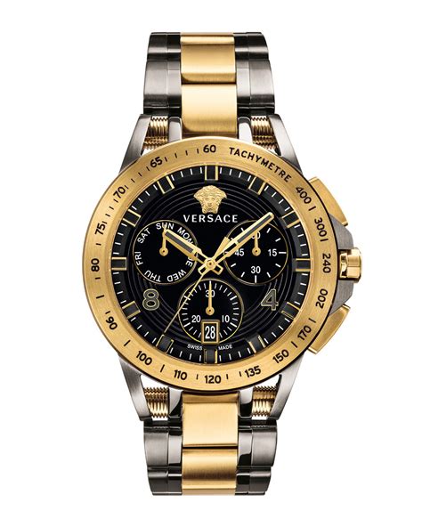 versace chronograph sport tech|Versace Men's 45mm Sport Tech Chronograph .